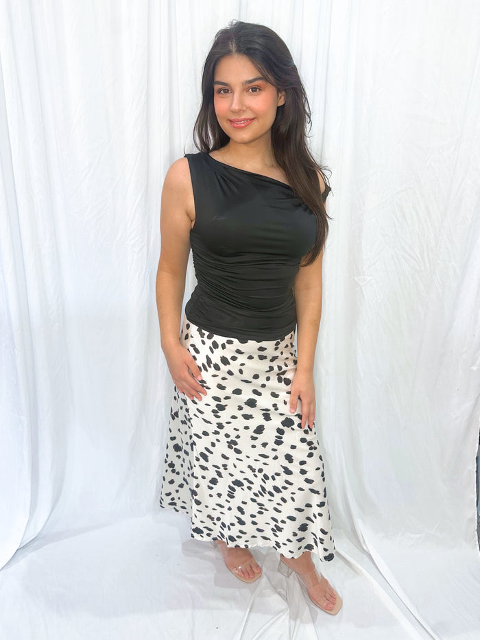 Dalmatian Maxi Skirt