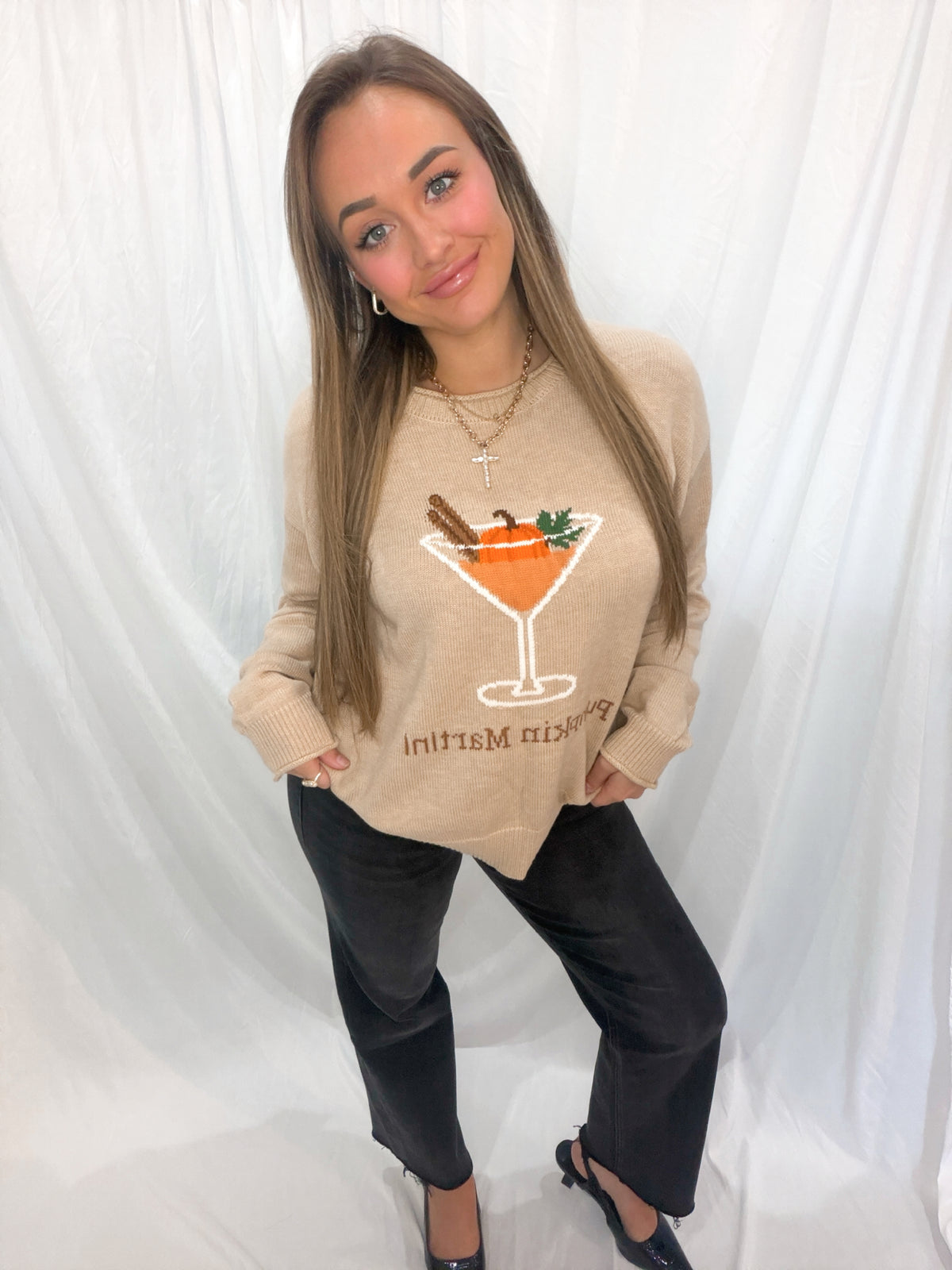 Pumpkin Martini Sweater
