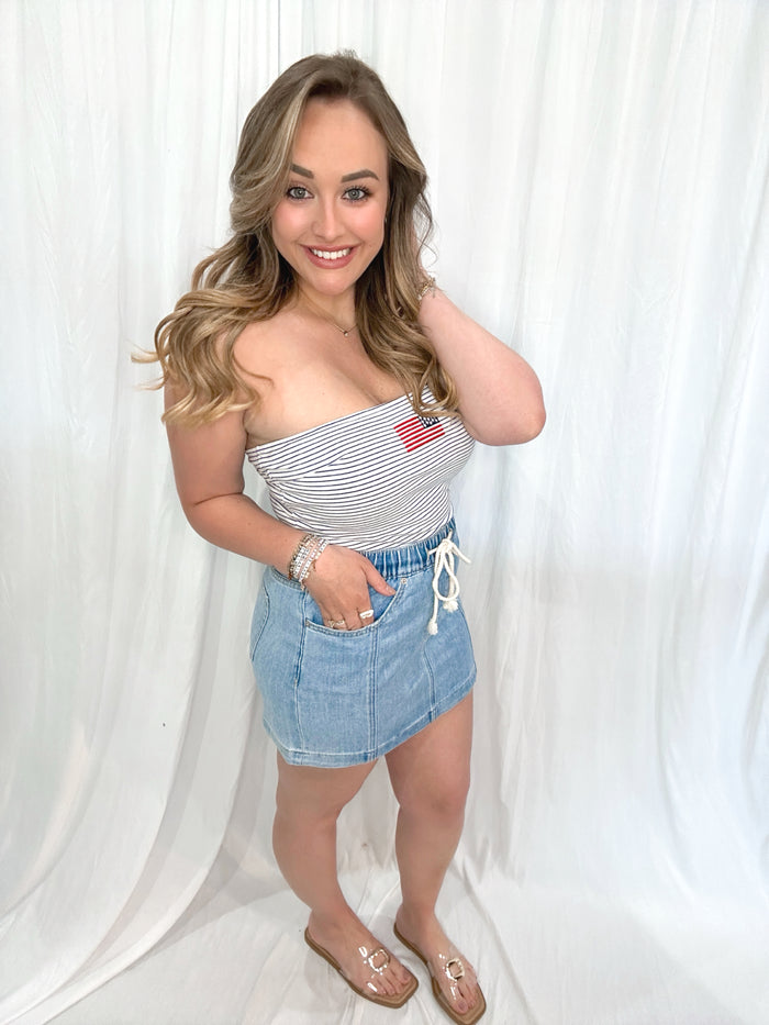 Melina Denim Skirt