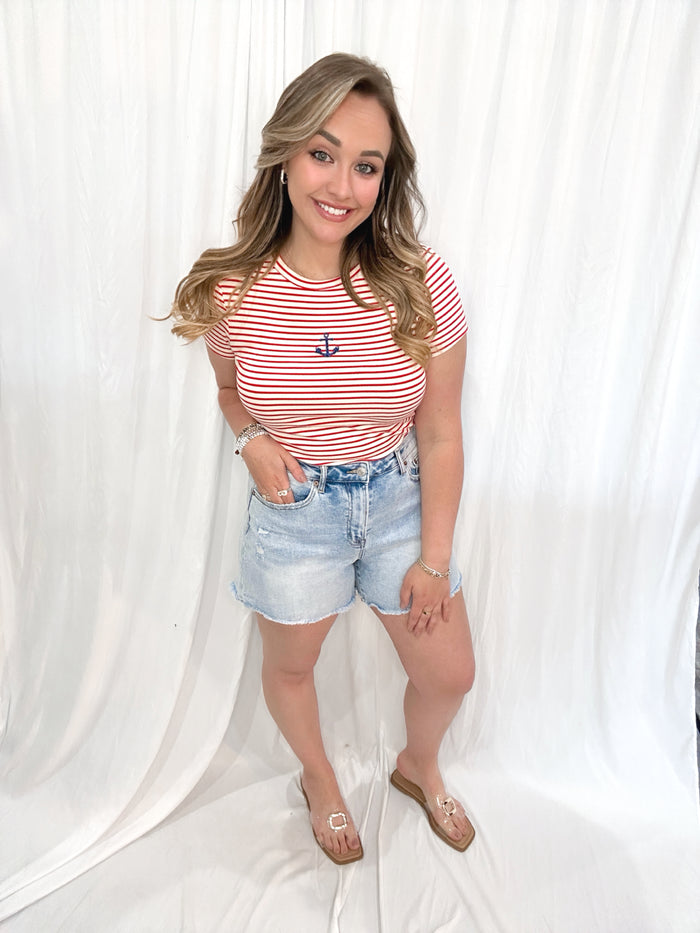 Maeve Denim Shorts