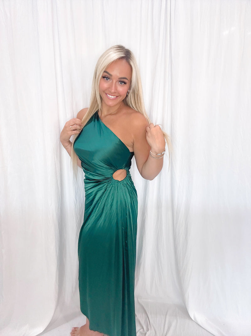 Green With Envy Maxi Dress