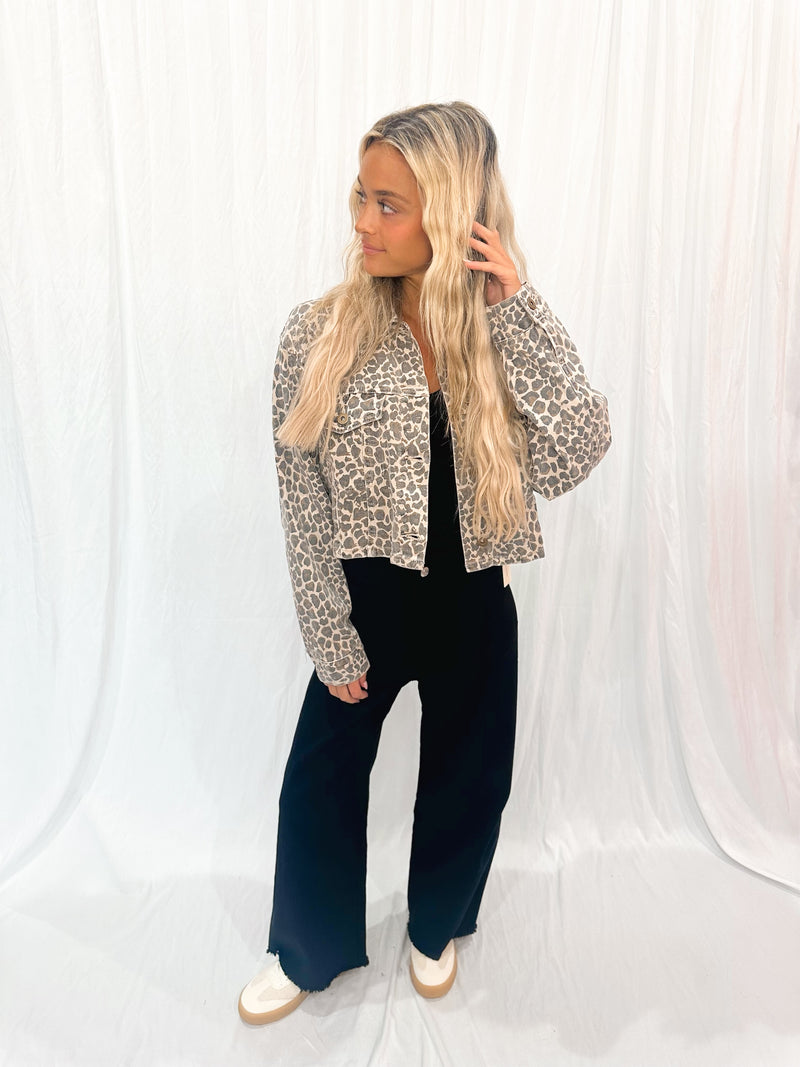 Leo Leopard Jacket
