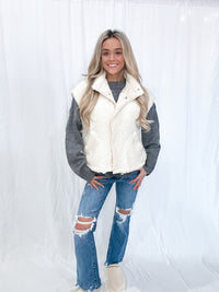 Upscale Sherpa Vest