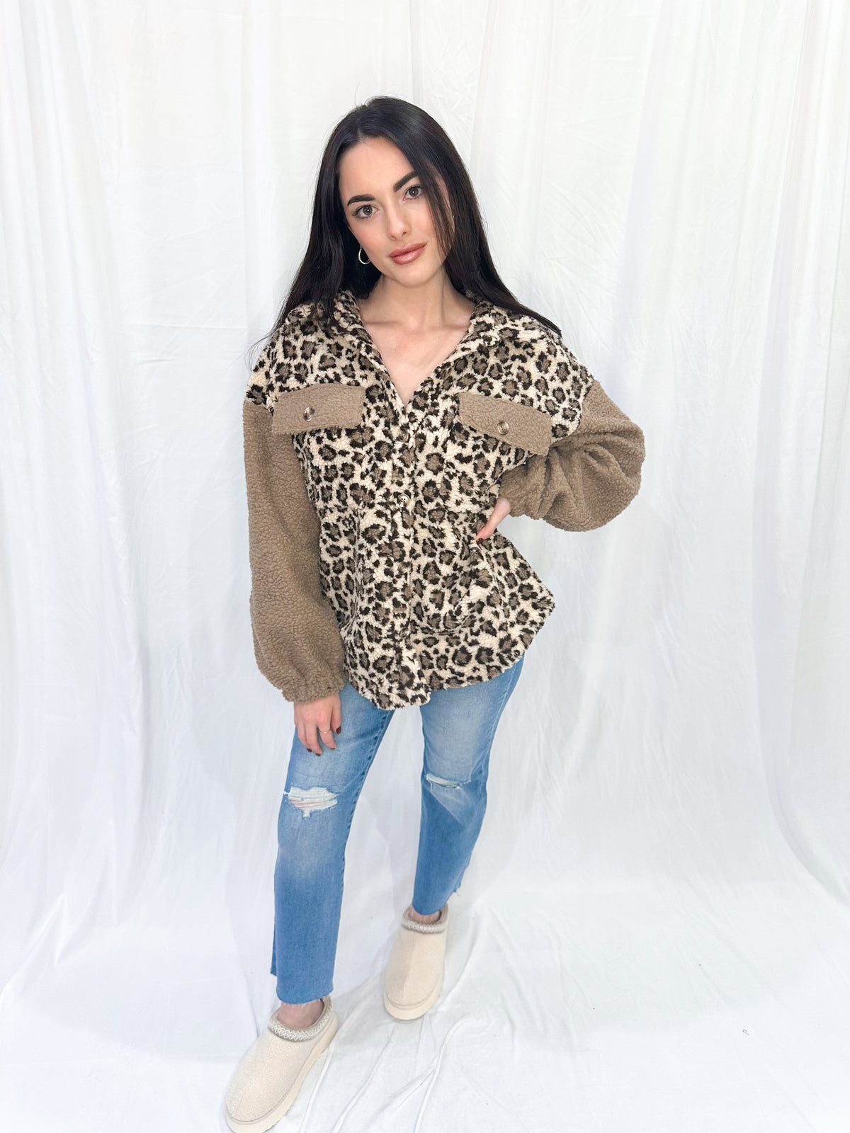 Leo Leopard Shacket