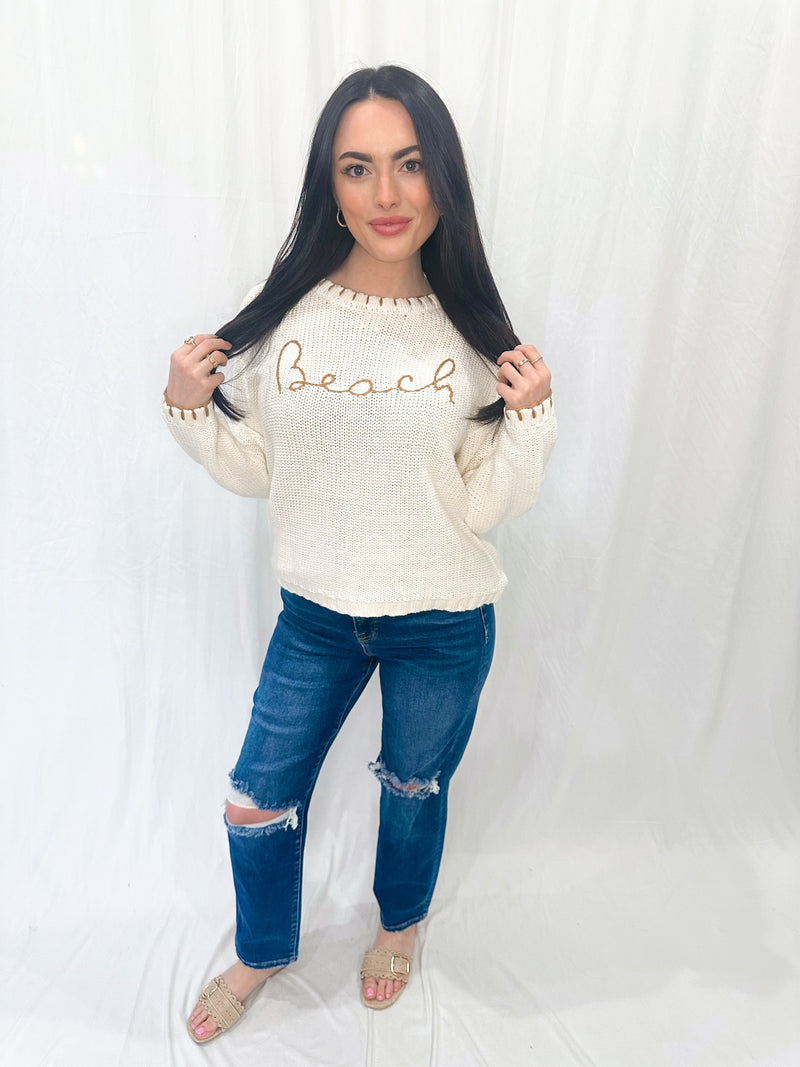 Meet Me At The Beach Crewneck