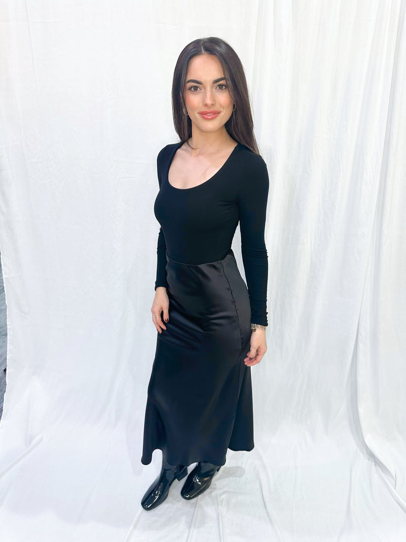 Sienna Satin Skirt