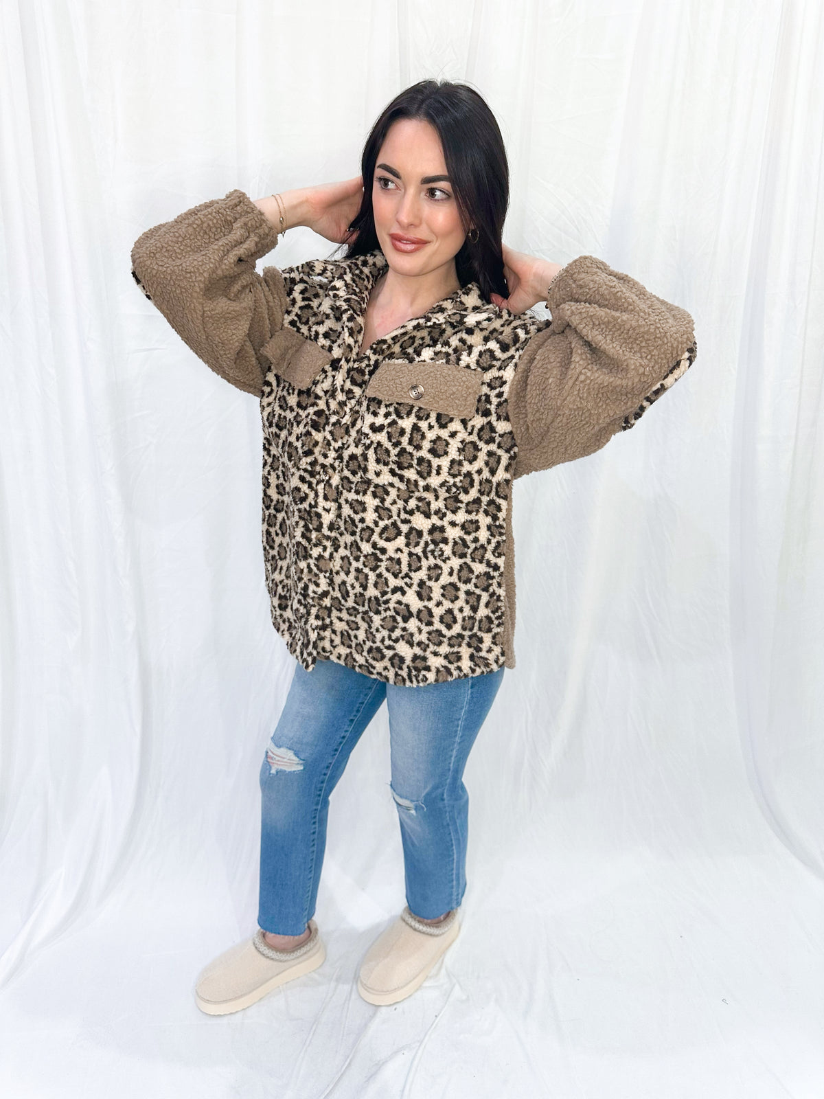 Leo Leopard Shacket