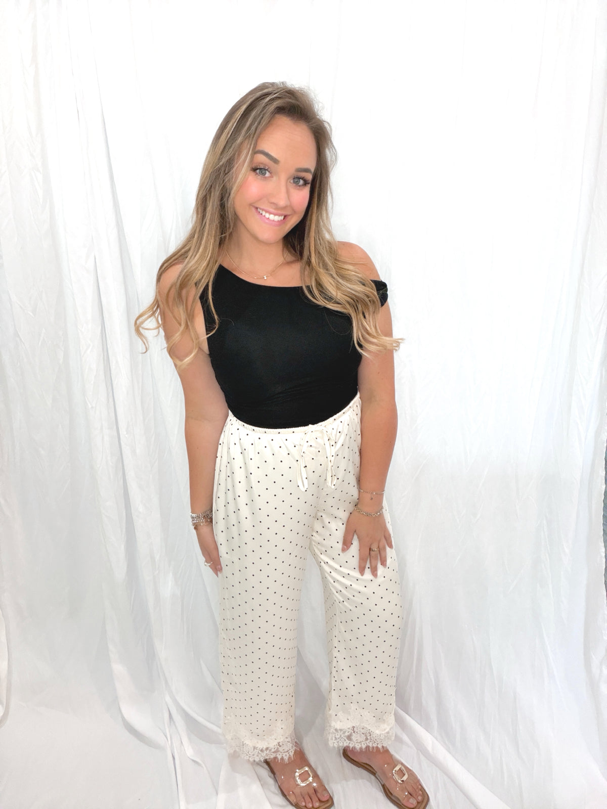 Over Achiever Polkadot Pants