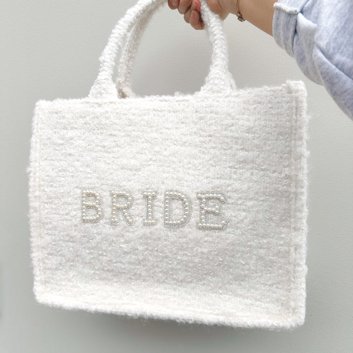 Boucle Bride Tote