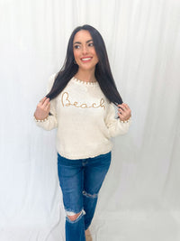 Meet Me At The Beach Crewneck