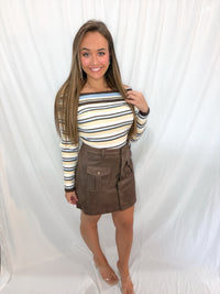Santana Suede Skirt