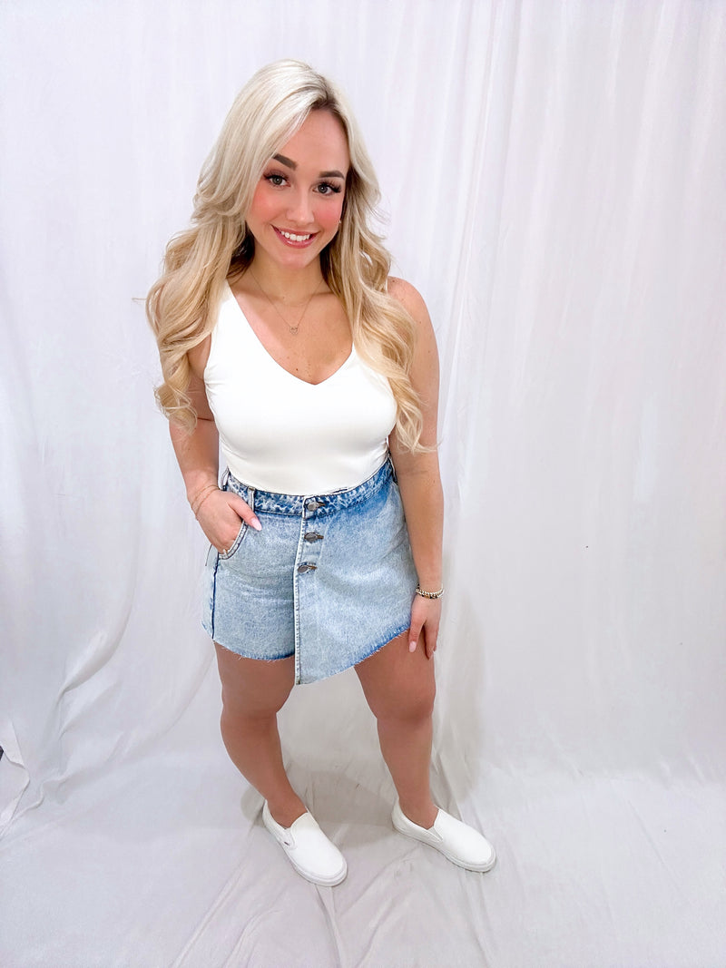 Dixie Denim Skort