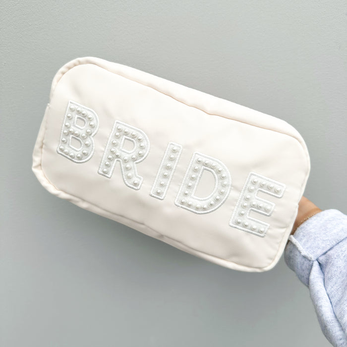 Pearl Bride Make Up Bag