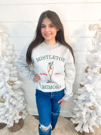 Mistletoe Mimosa Crewneck