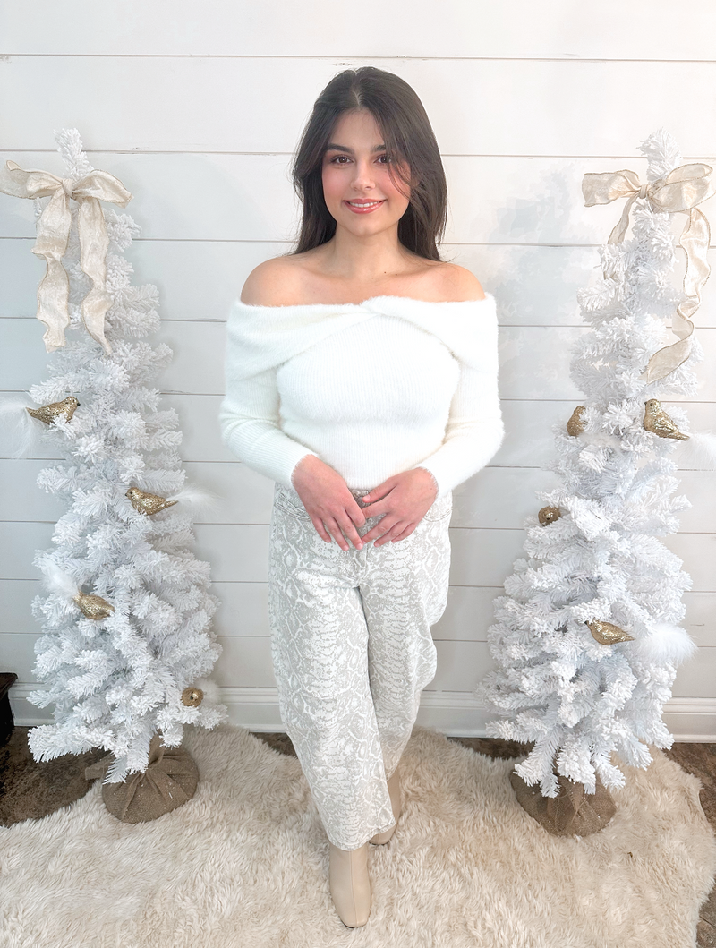 Sloane Snakeskin Pants