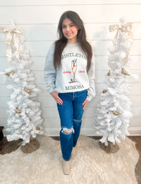 Mistletoe Mimosa Crewneck
