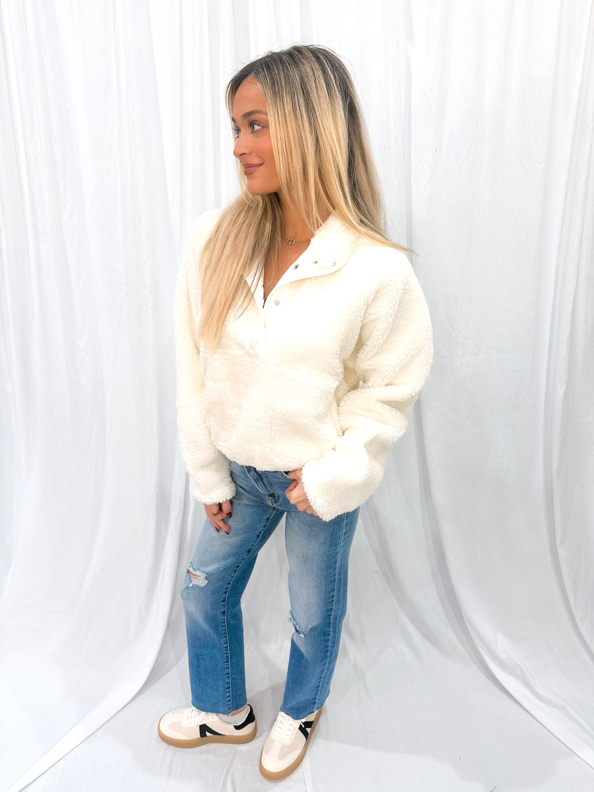 Shelly Sherpa Pullover