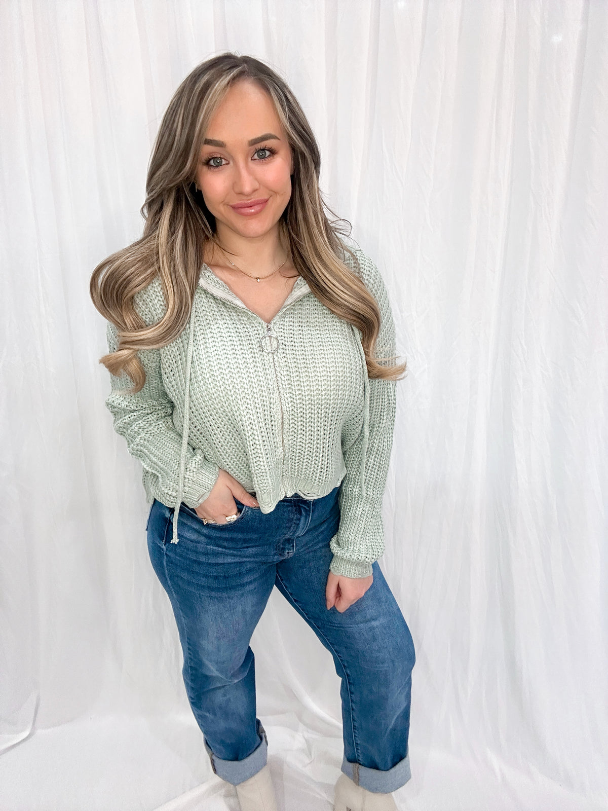 Back To School Zip Up