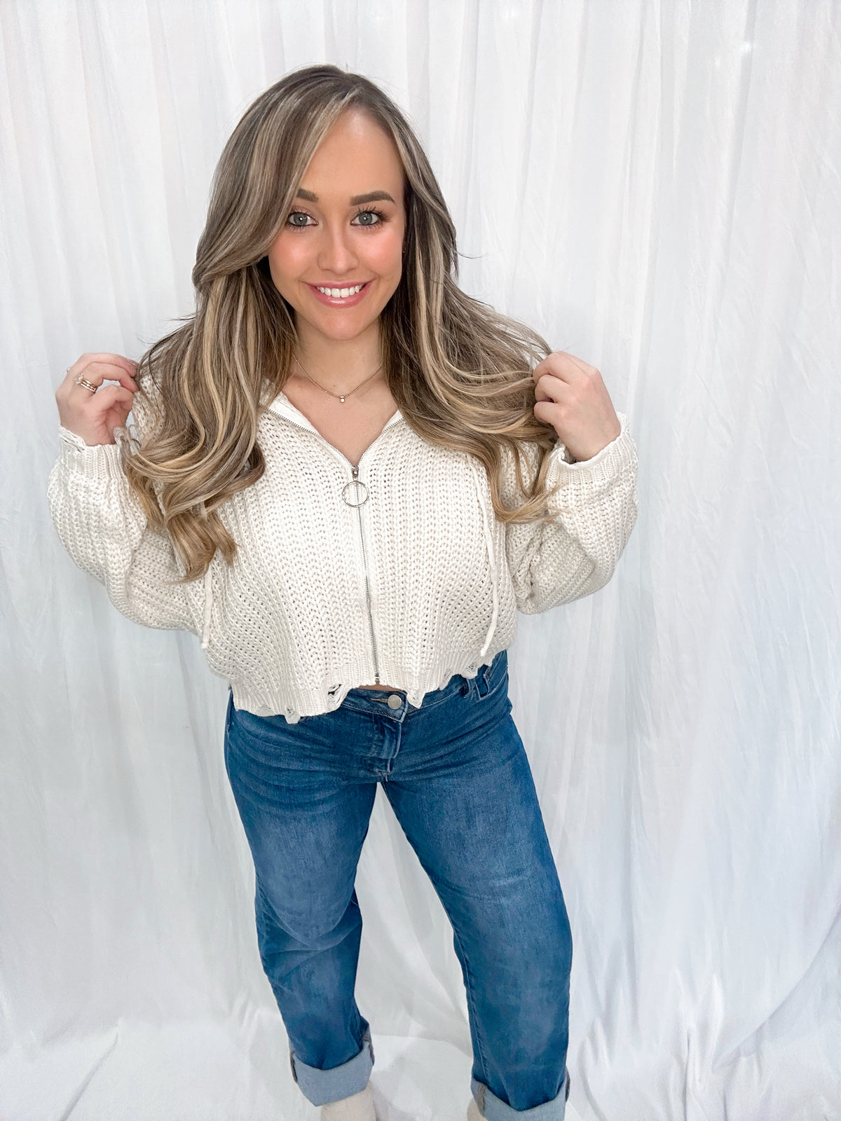 Back To School Zip Up