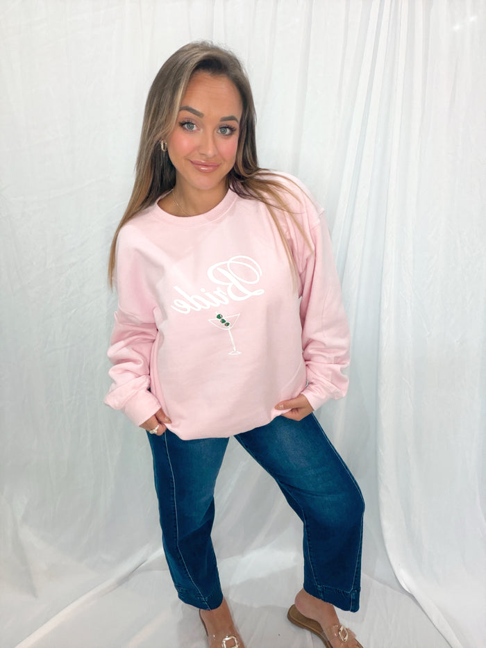 Martini Bride Crewneck