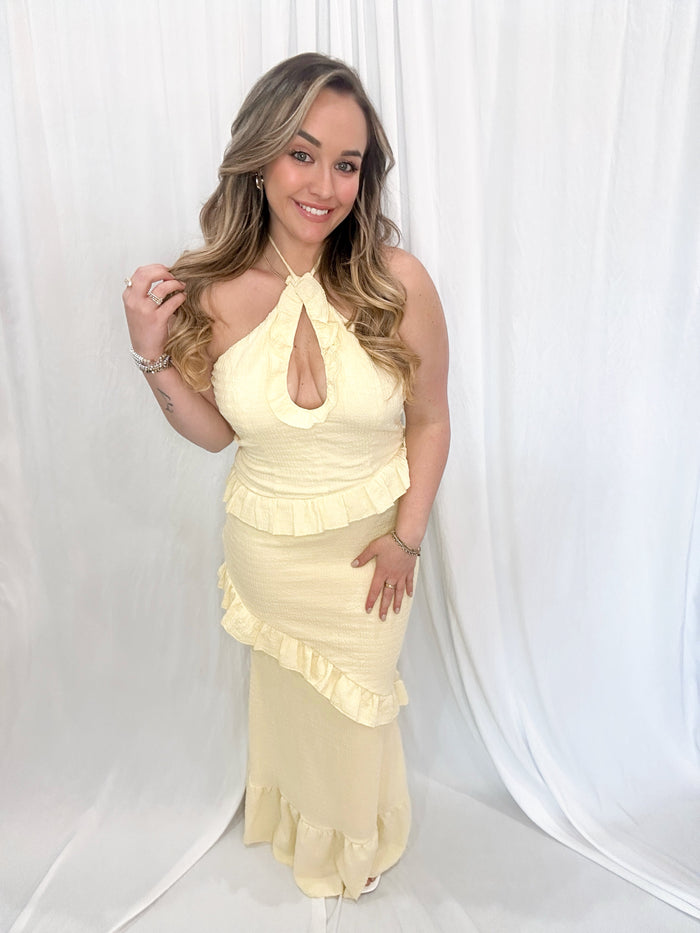 Walking on Sunshine Maxi Dress