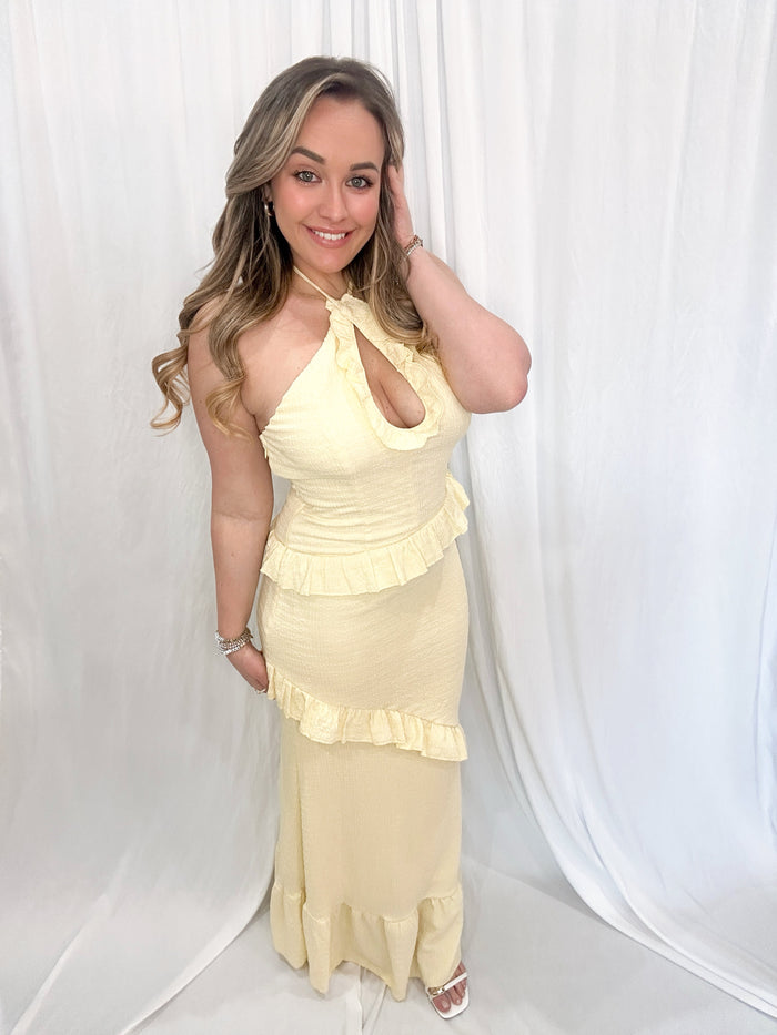 Walking on Sunshine Maxi Dress