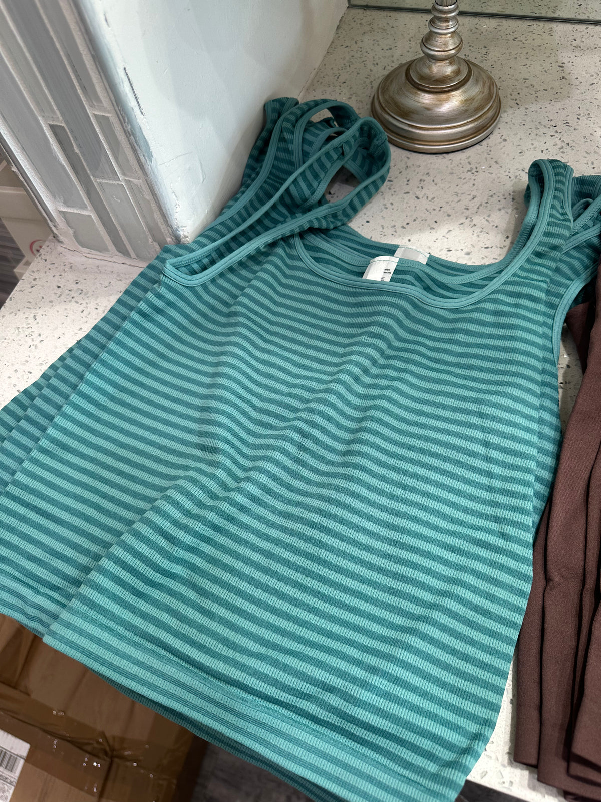 One size Striped Tank