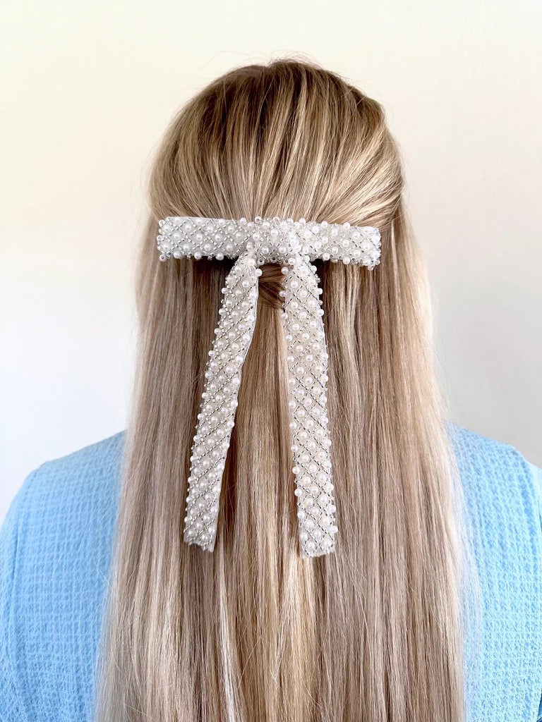 Embellished Hair Bow