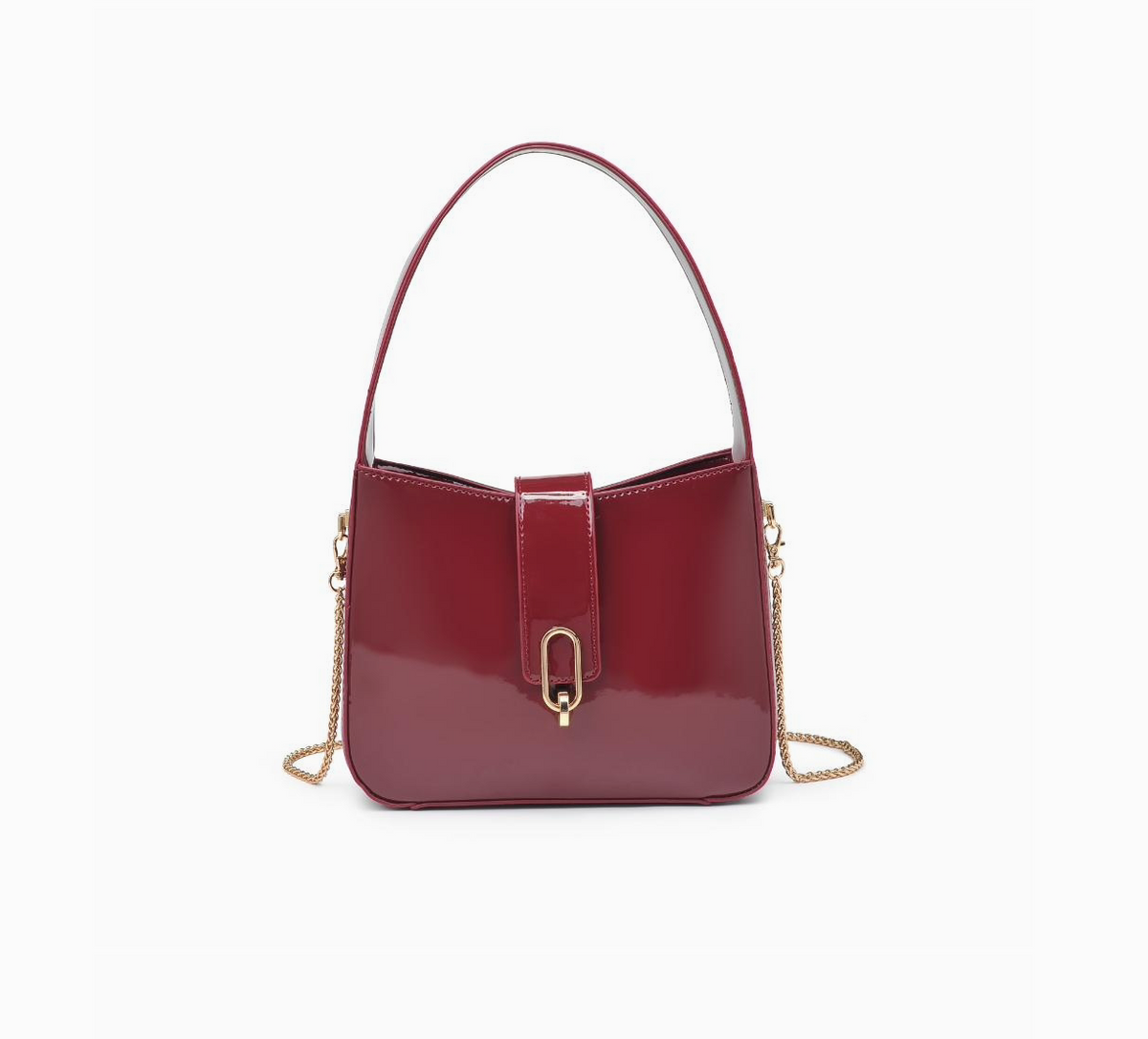 Paige Patent Crossbody Bag