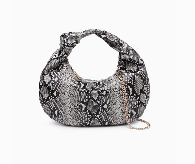 Charlene Snake Print Bag